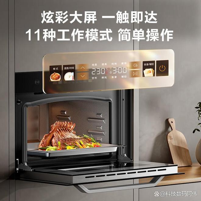 炸一体真香还是智商税？实测揭秘苏泊尔嵌入式烤箱怎么样？蒸烤(图5)
